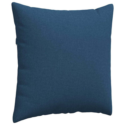 Sofakissen 2 pcs Blau 60 x 60 cm Stoff