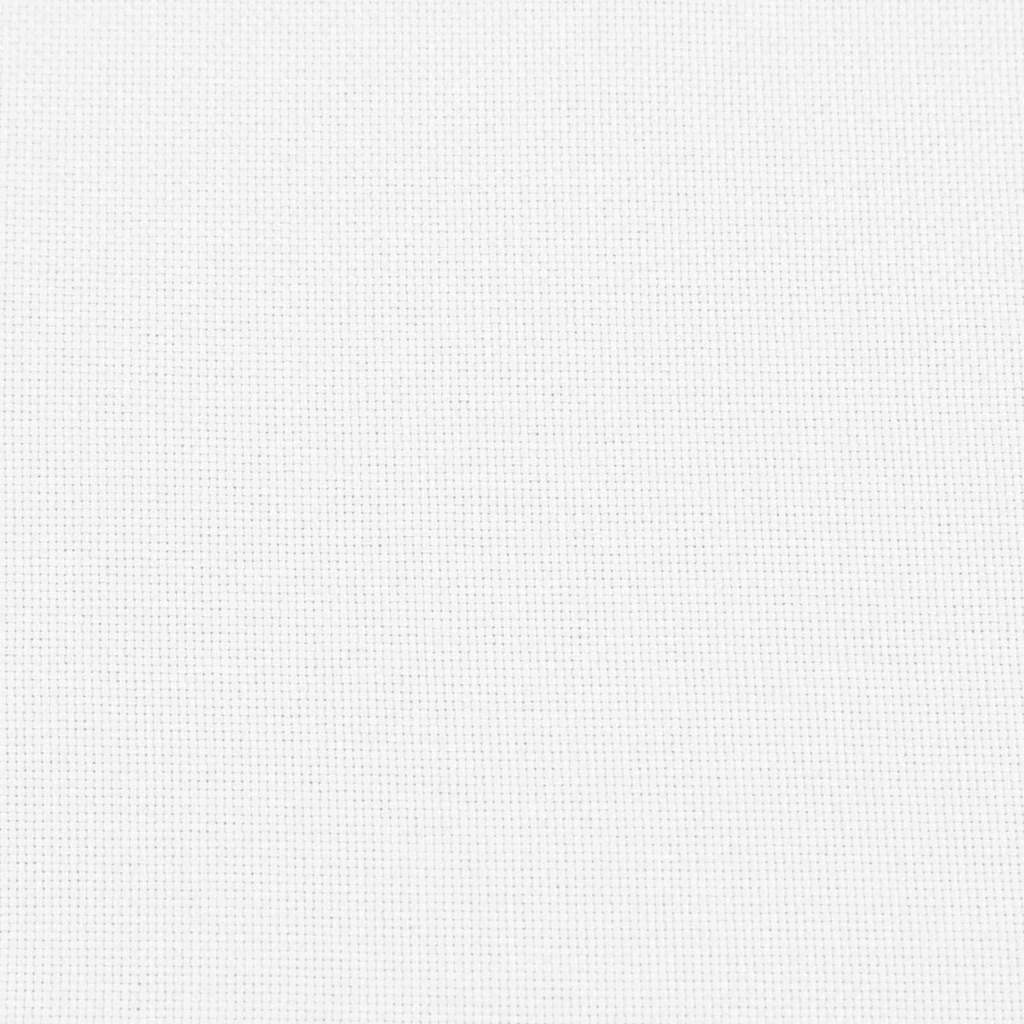 Sofakissen 2 pcs Weiß 60 x 60 cm Stoff