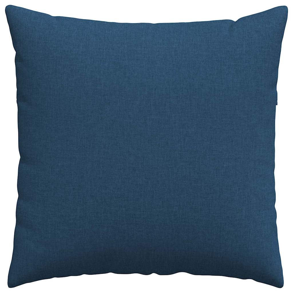 Sofakissen 2 pcs Blau 80 x 80 cm Stoff