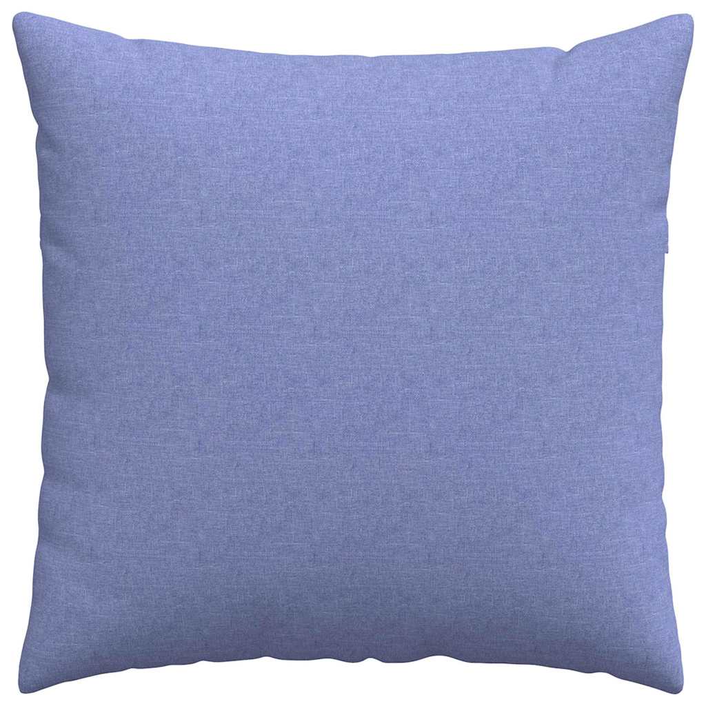 Sofakissen 2 pcs Blau 80 x 80 cm Stoff