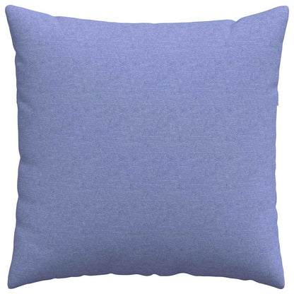 Sofakissen 2 pcs Blau 80 x 80 cm Stoff