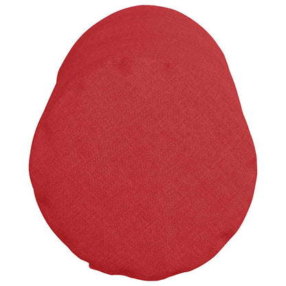 Bolsterkissen 2 pcs Rot Ø 15 x 40 cm Stoff