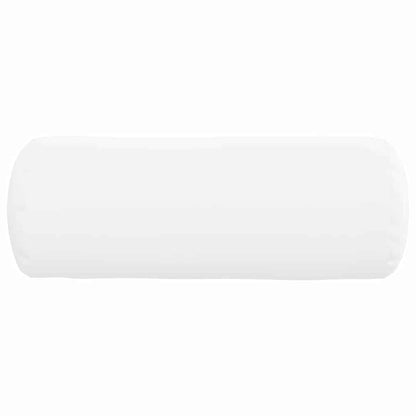 Bolsterkissen 2 pcs Weiß Ø 25 x 70 cm Stoff