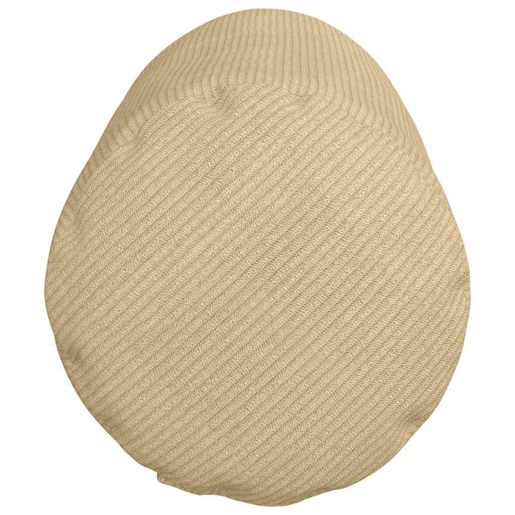 Bolsterkissen 2 pcs Grau-Grün Ø 25 x 70 cm Cordstoff