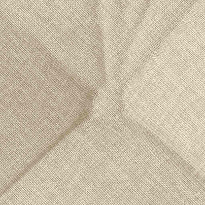 Sitzkissen 4 pcs Creme 40 x 40 x 12 cm Stoff