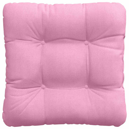 Sitzkissen 4 pcs Rosa 40 x 40 x 12 cm Stoff