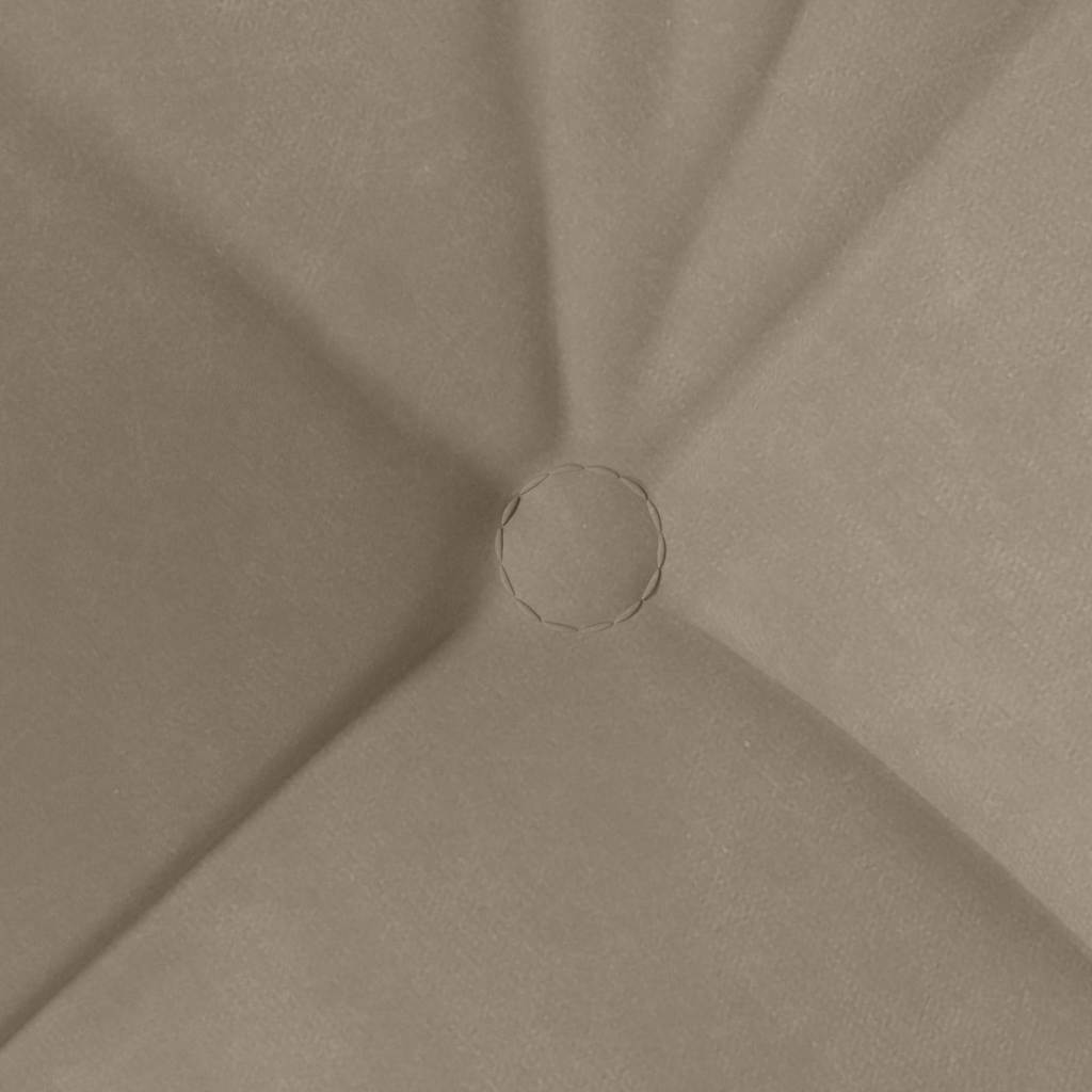 Sitzkissen 4 pcs Taupe 40 x 40 cm Mikrofaserstoff