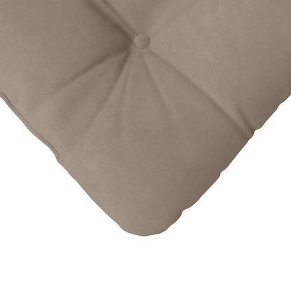 Sitzkissen 4 pcs Taupe 40 x 40 cm Mikrofaserstoff