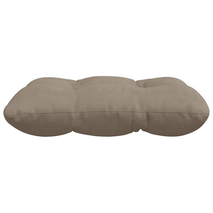 Sitzkissen 4 pcs Taupe 40 x 40 cm Mikrofaserstoff