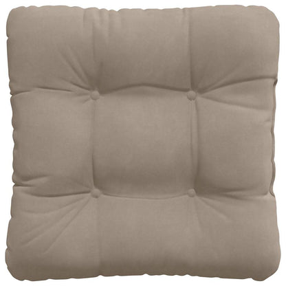 Sitzkissen 4 pcs Taupe 40 x 40 cm Mikrofaserstoff