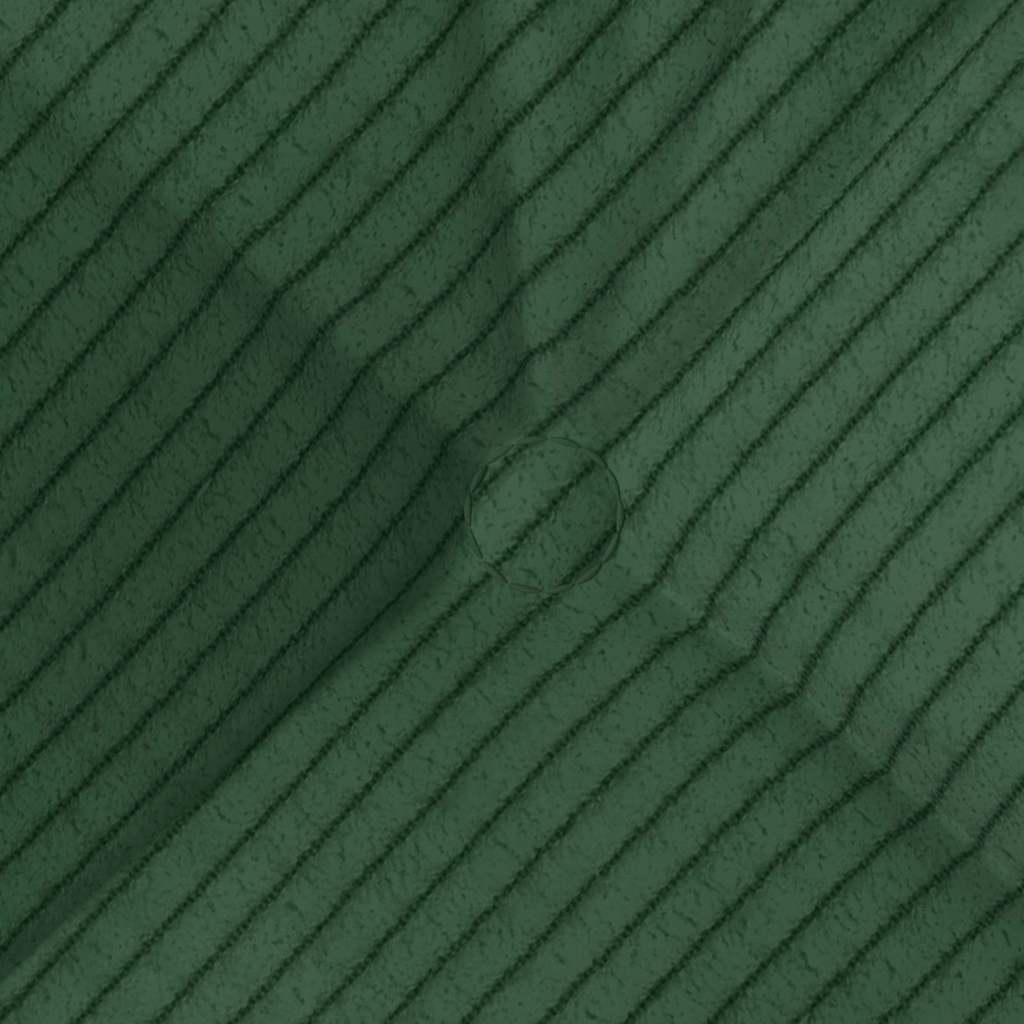 Sitzkissen 4 pcs Dunkelgrün 40 x 40 cm Cordstoff