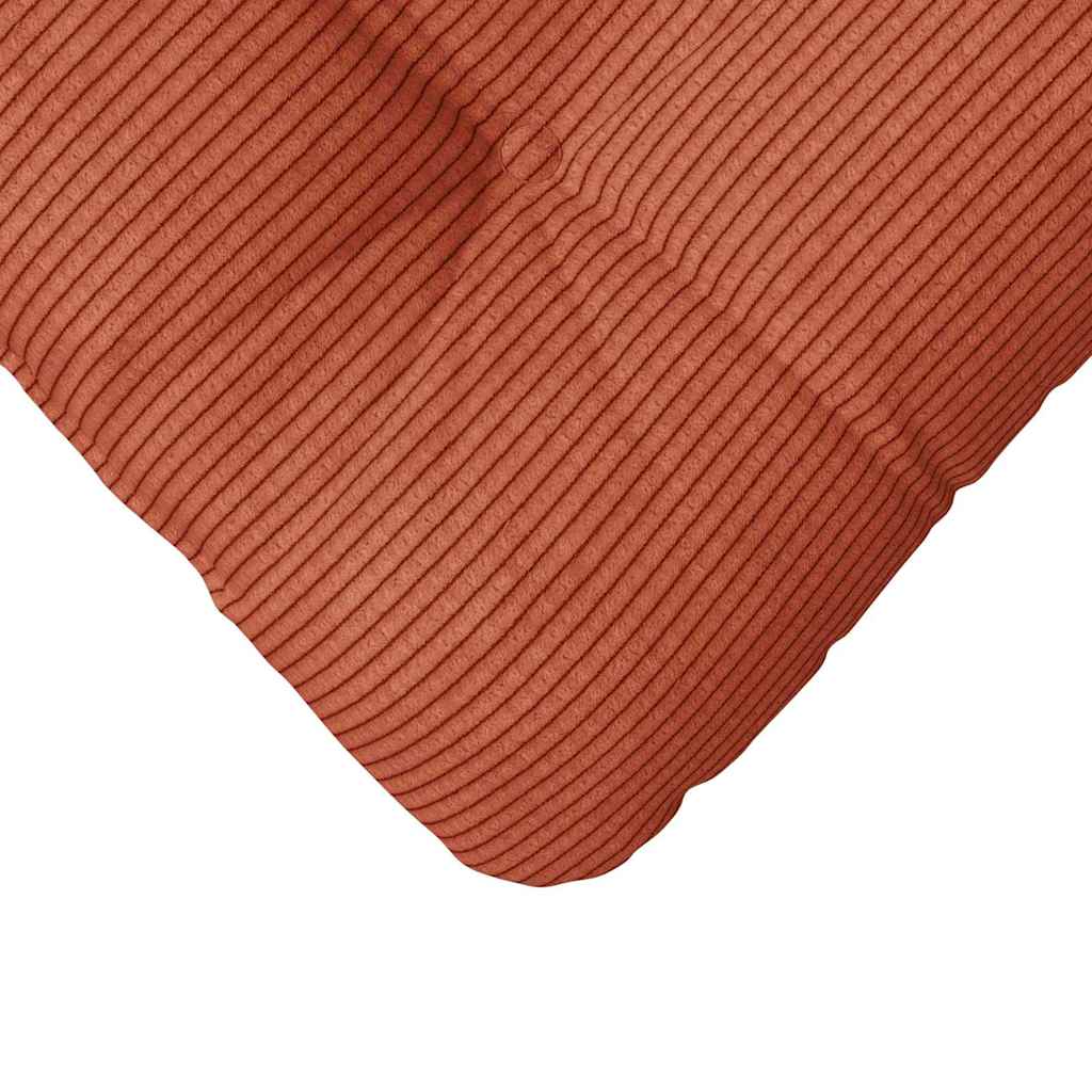 Sitzkissen 4 pcs Rot-Orange 40 x 40 cm Cordstoff
