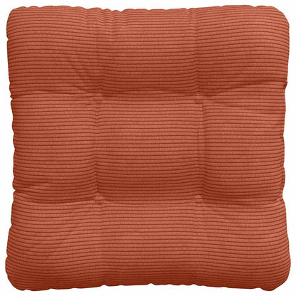 Sitzkissen 4 pcs Rot-Orange 40 x 40 cm Cordstoff
