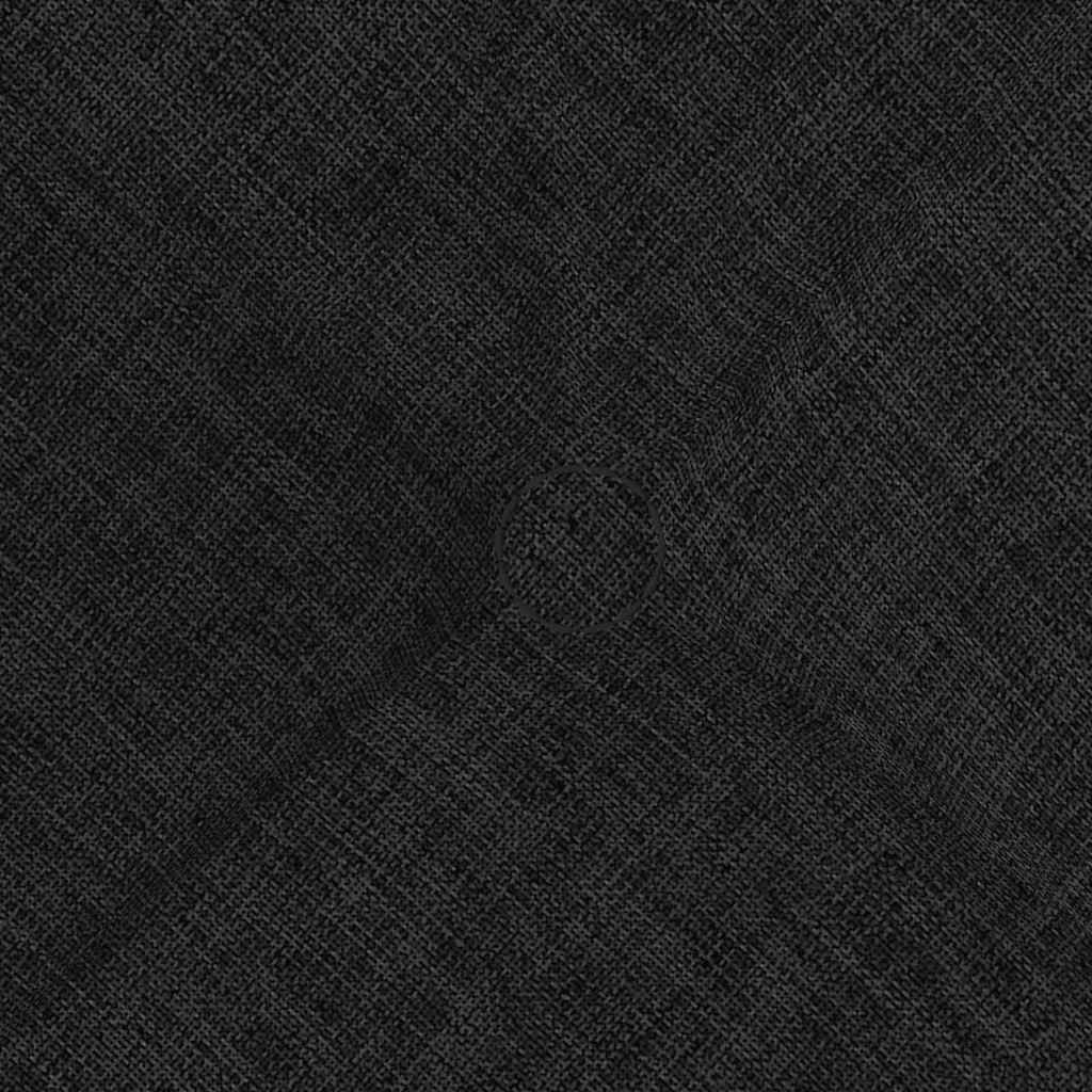 Sitzkissen 4 pcs Schwarz 45 x 45 x 12 cm Stoff