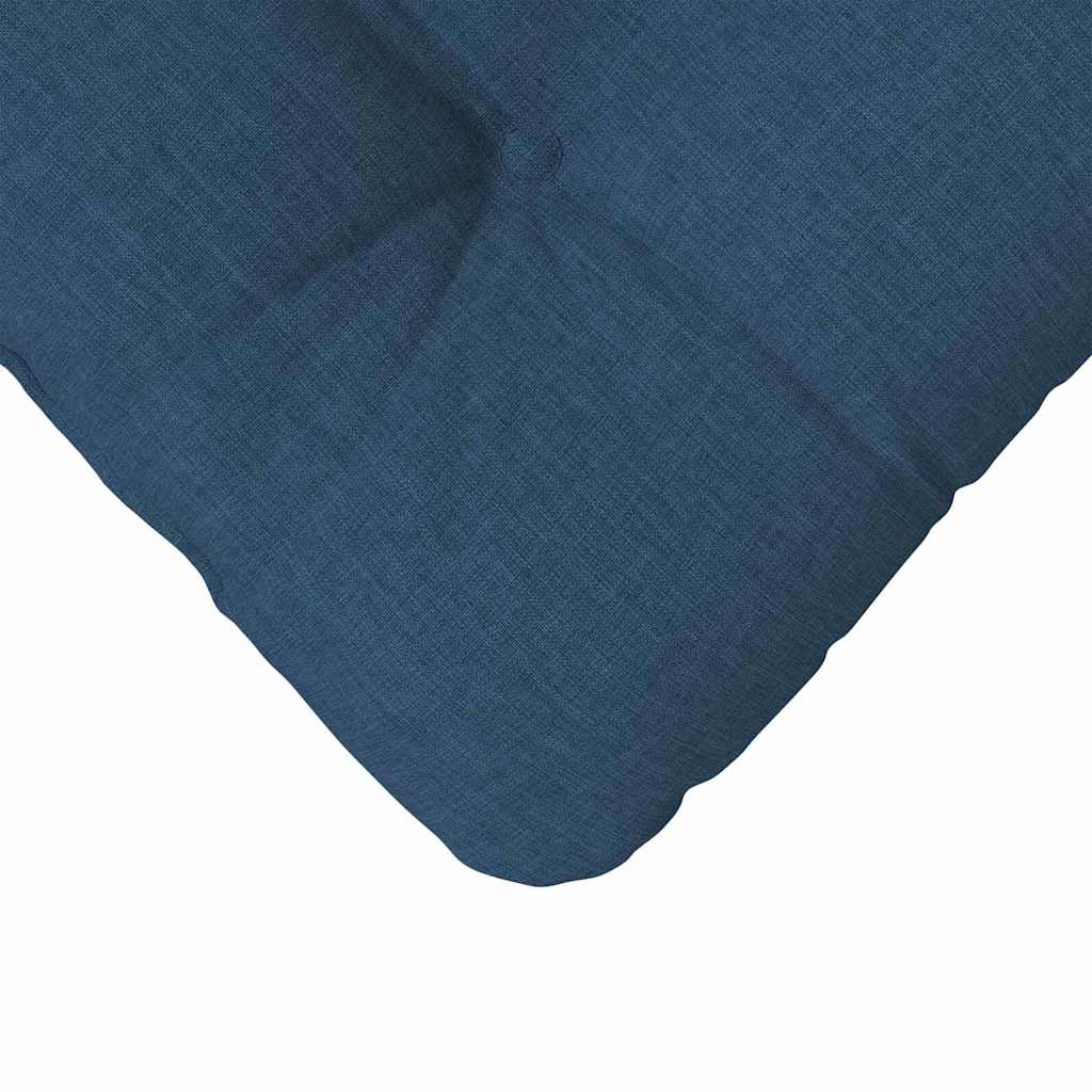 Sitzkissen 4 pcs Blau 45 x 45 x 12 cm Stoff