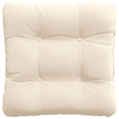 Sitzkissen 4 pcs Beige 45 x 45 cm Mikrofaserstoff