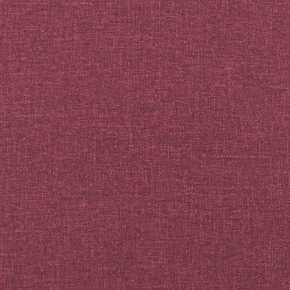 Sitzkissen 2 pcs Weinrot 40 x 40 x 6 cm Stoff