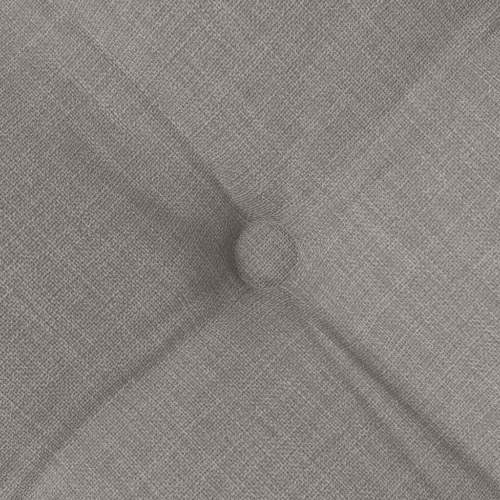 Sitzkissen 2 pcs Taupe 40 x 40 x 6 cm Stoff