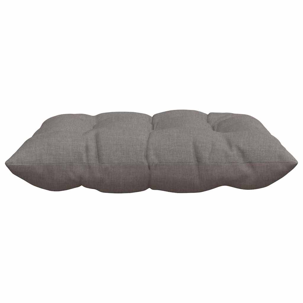 Sitzkissen 2 pcs Taupe 40 x 40 x 6 cm Stoff