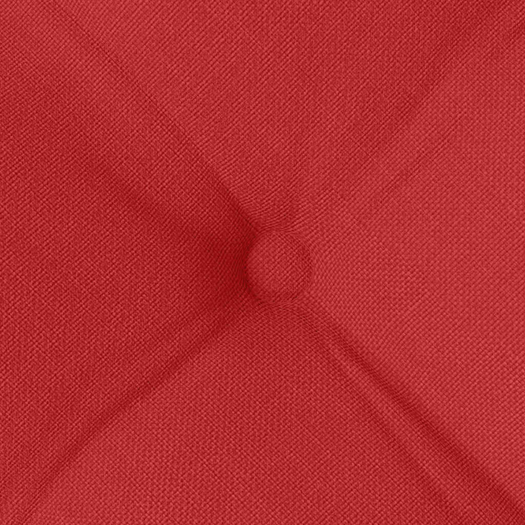 Sitzkissen 2 pcs Rot 40 x 40 x 6 cm Stoff
