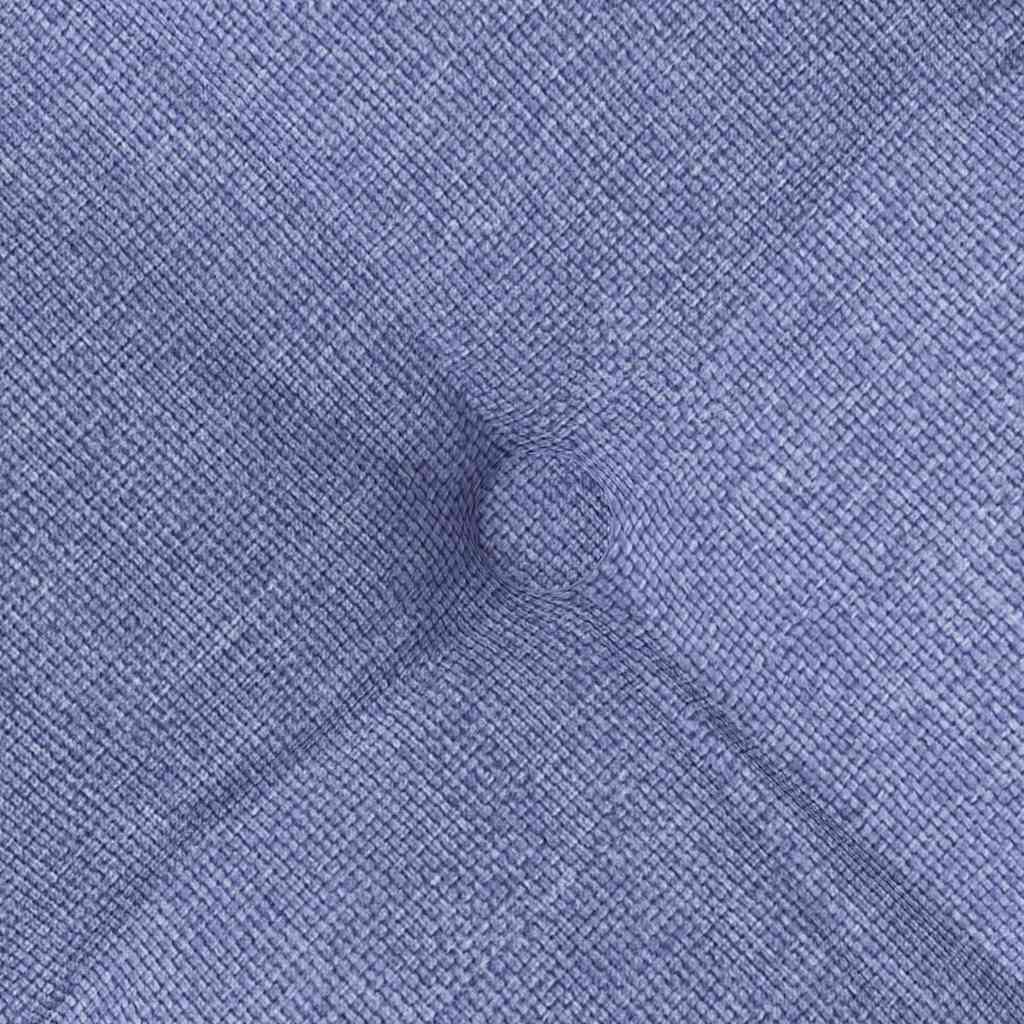 Sitzkissen 2 pcs Jeans blau 40 x 40 x 6 cm Stoff