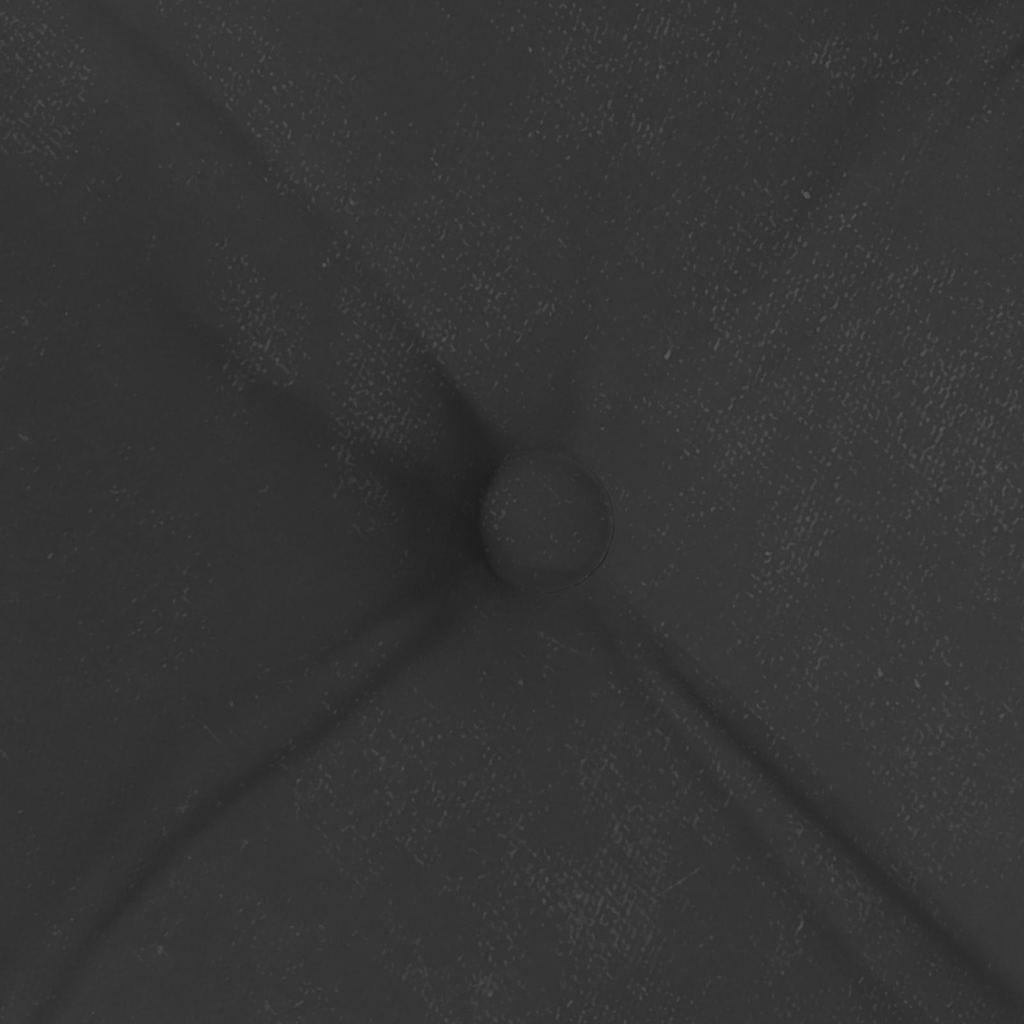 Sitzkissen 4 pcs Schwarz 40 x 40 x 6 cm Mikrofaser