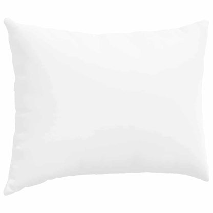 Sofakissen 2 pcs Weiß 70 x 50 cm Stoff