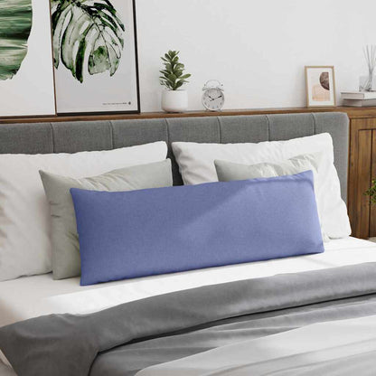 Sofakissen 2 pcs Blau 120 x 40 cm Stoff