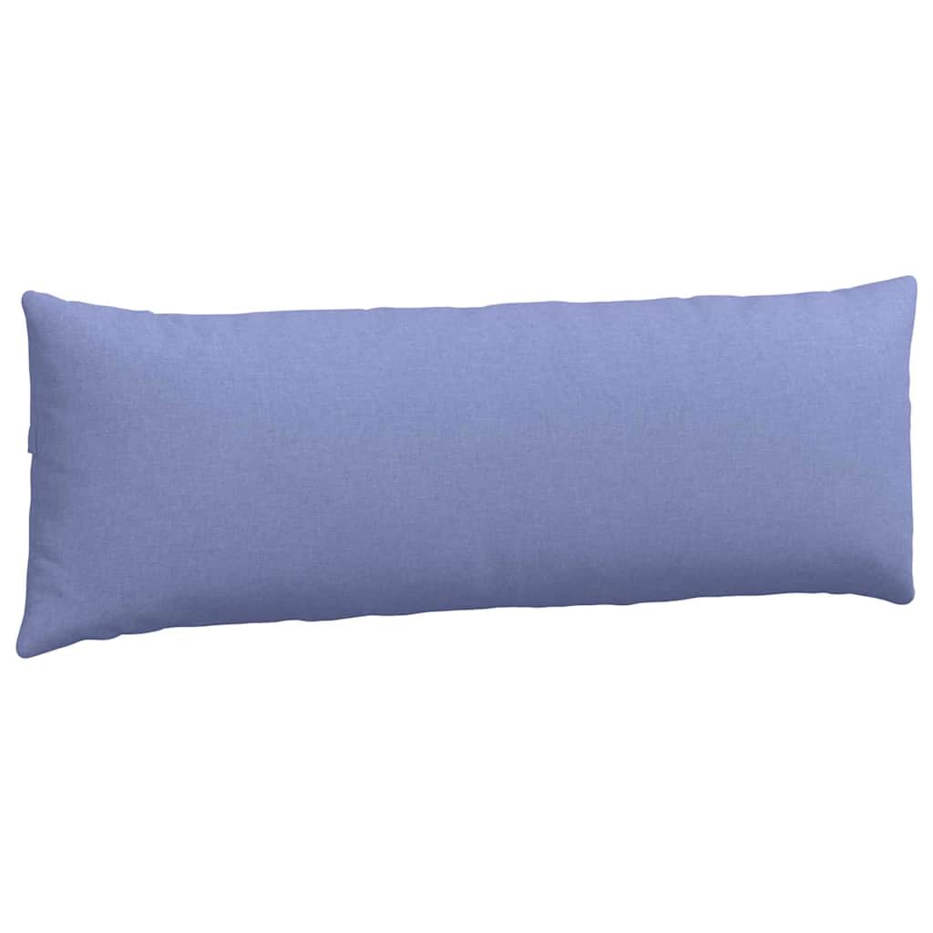 Sofakissen 2 pcs Blau 120 x 40 cm Stoff