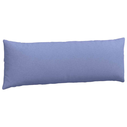 Sofakissen 2 pcs Blau 120 x 40 cm Stoff