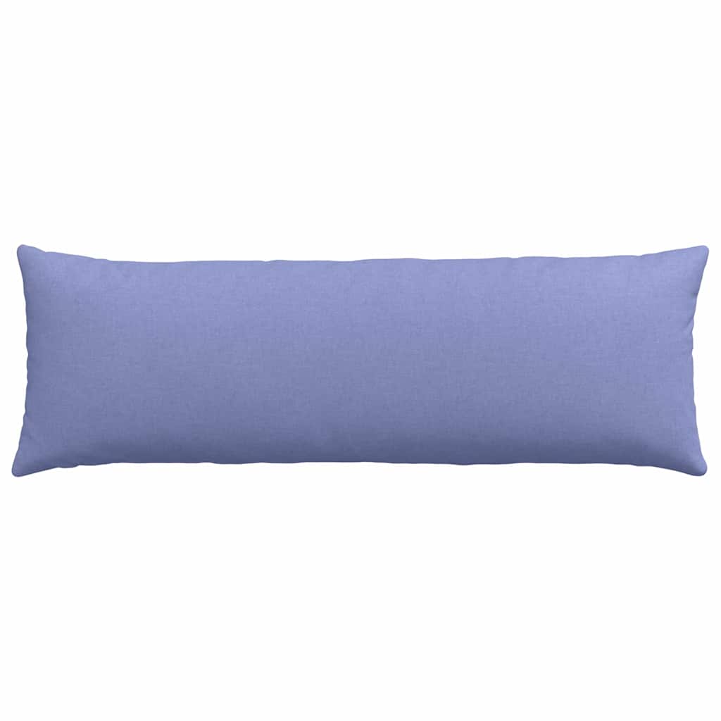 Sofakissen 2 pcs Blau 120 x 40 cm Stoff