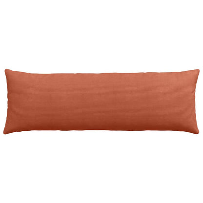 Sofakissen 2 pcs Rot-Orange 120 x 40 cm Cordstoff