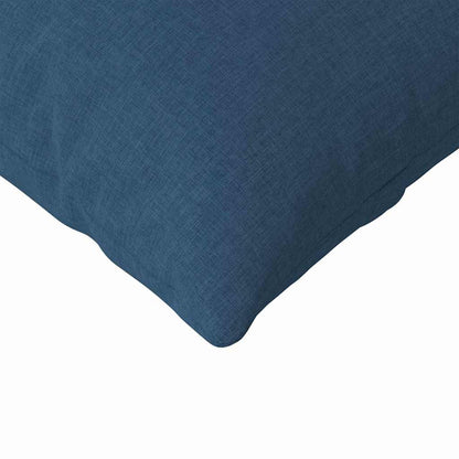 Sofakissen 2 pcs Blau 145 x 40 cm Stoff