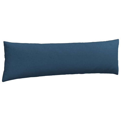Sofakissen 2 pcs Blau 145 x 40 cm Stoff