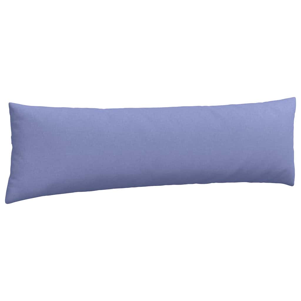 Sofakissen 2 pcs Blau 145 x 40 cm Stoff