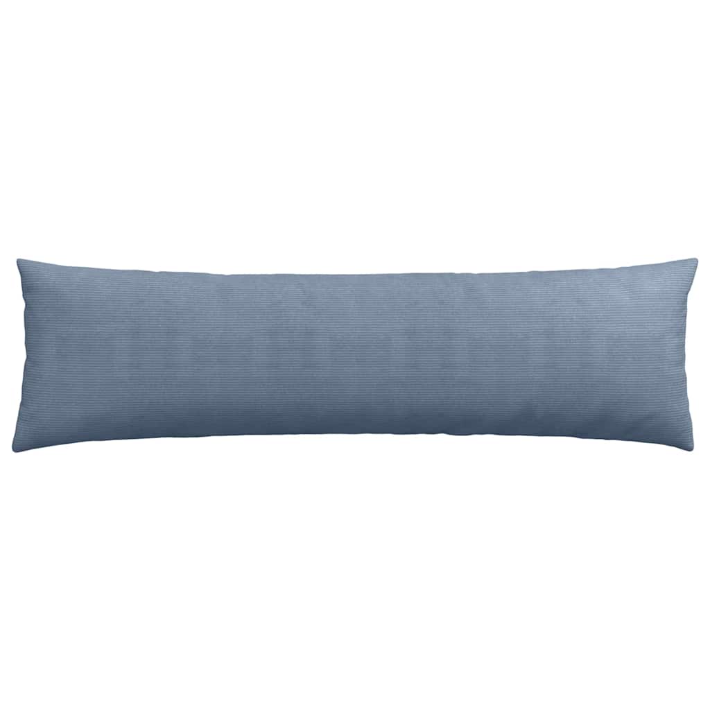 Sofakissen 2 pcs Blau 145 x 40 cm Cordstoff