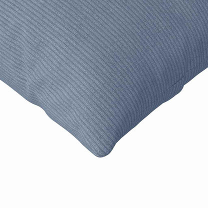 Sofakissen 2 pcs Blau 200 x 40 cm Cordstoff