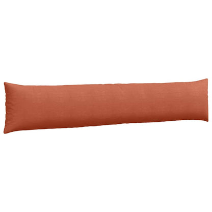 Sofakissen 2 pcs Rot-Orange 200 x 40 cm Cordstoff