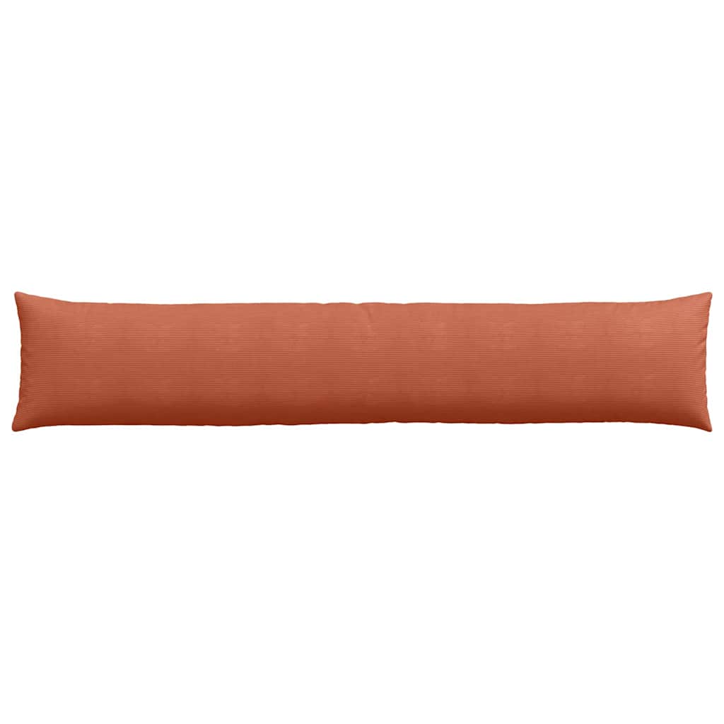Sofakissen 2 pcs Rot-Orange 200 x 40 cm Cordstoff