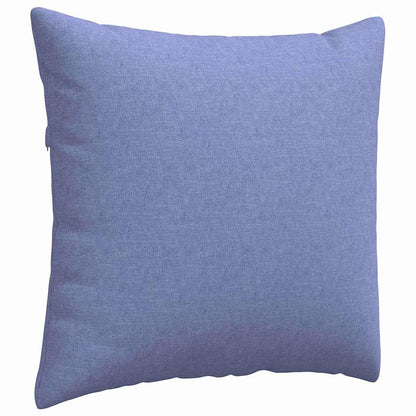 Sofakissen 2 pcs Blau 45 x 45 cm Stoff