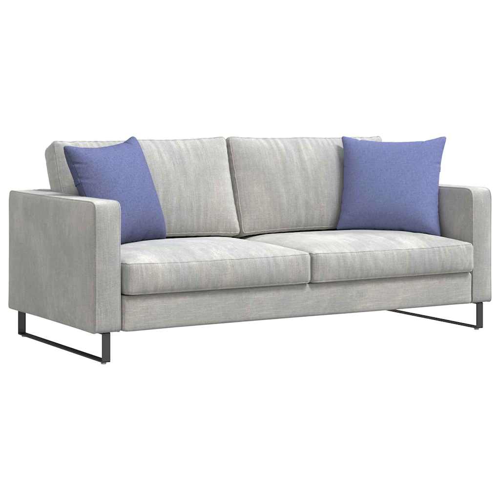 Sofakissen 2 pcs Blau 45 x 45 cm Stoff