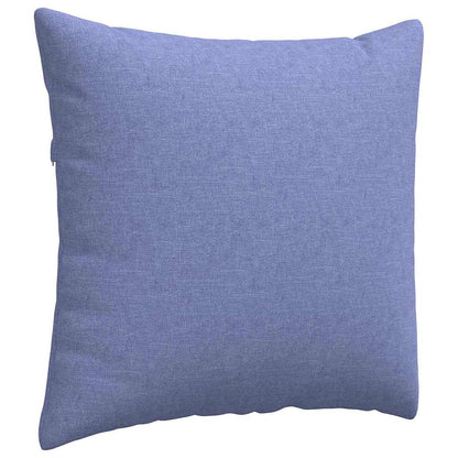 Sofakissen 2 pcs Blau 50 x 50 cm Stoff