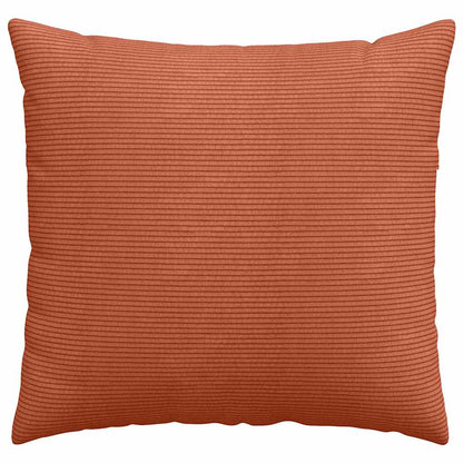 Sofakissen 2 pcs Rot-Orange 50 x 50 cm Cordstoff
