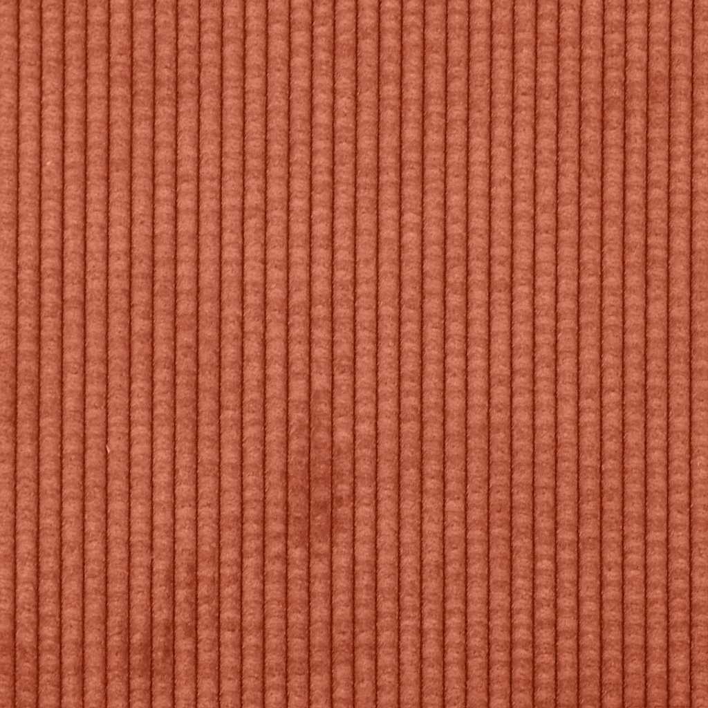 Sofakissen 2 pcs Rot-Orange 50 x 50 cm Cordstoff