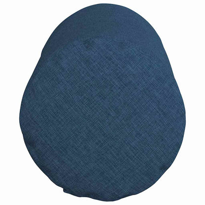 Bolsterkissen 2 pcs Blau Ø 15 x 40 cm Stoff