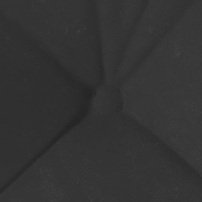 Sitzkissen 4 pcs Schwarz 40 x 40 cm Mikrofaserstoff