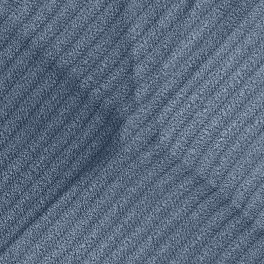 Sitzkissen 4 pcs Blau 40 x 40 cm Cordstoff