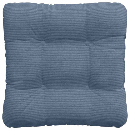Sitzkissen 4 pcs Blau 40 x 40 cm Cordstoff