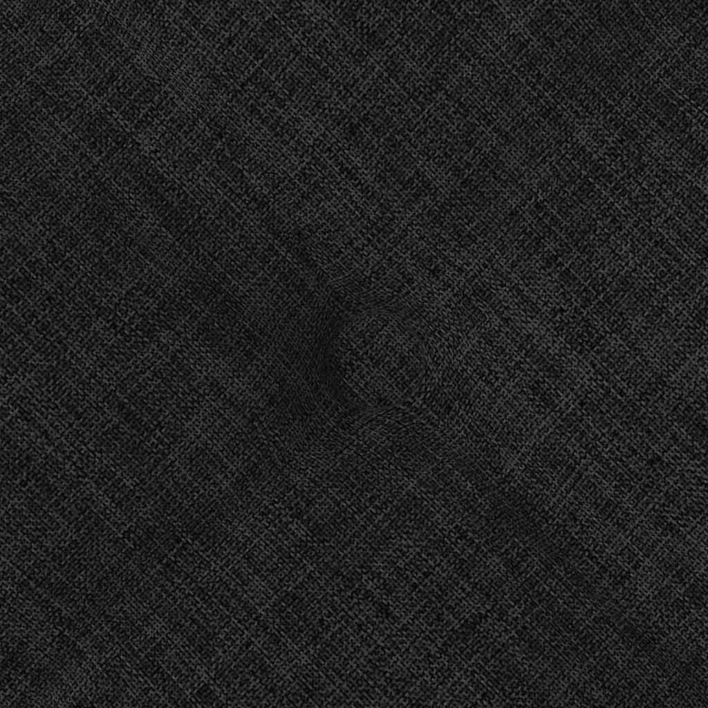 Sitzkissen 2 pcs Schwarz 40 x 40 x 6 cm Stoff