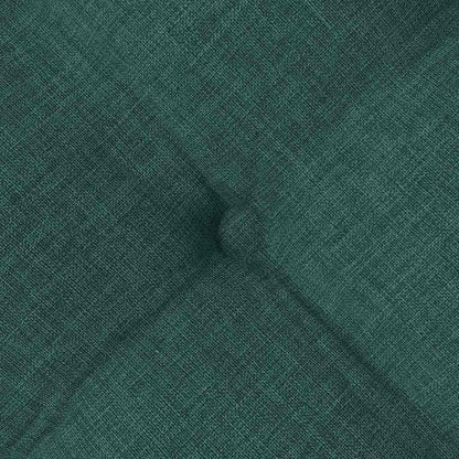 Sitzkissen 2 pcs Dunkelgrün 40 x 40 x 6 cm Stoff